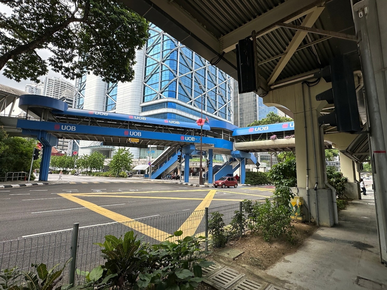 Bandaraya站周邊空橋系統